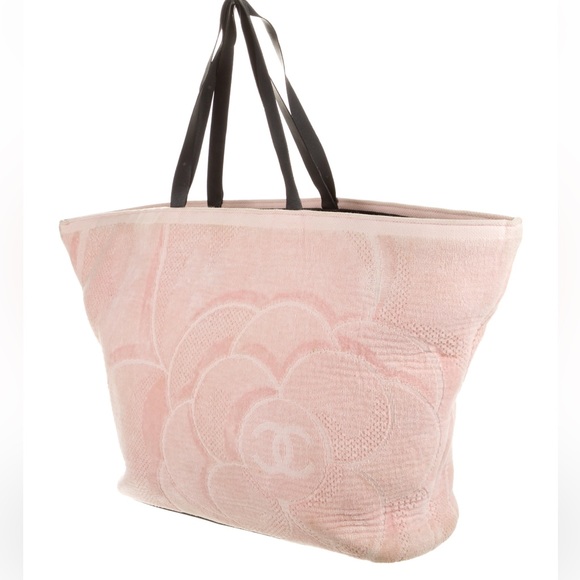 Chanel terry cloth camellia tote - Picture 4 of 11